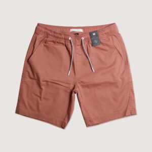 Lightweight Linen Blend Beach Shorts - Navy