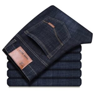 Athletic Fit Tapered Jeans - Charcoal