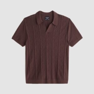 Classic Pique Cotton Polo - Navy Blue