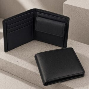 Front Pocket Magnetic Money Clip Wallet - Brown